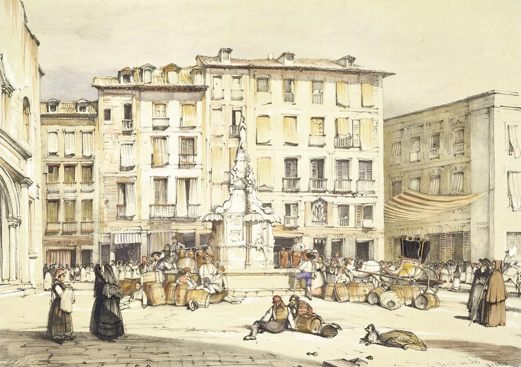 La Puerta del Sol, Madrid, da Sketches of Spain